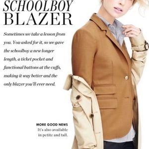 J. Crew Schoolboy blazer